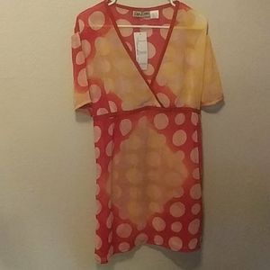 Womens sheer casual top